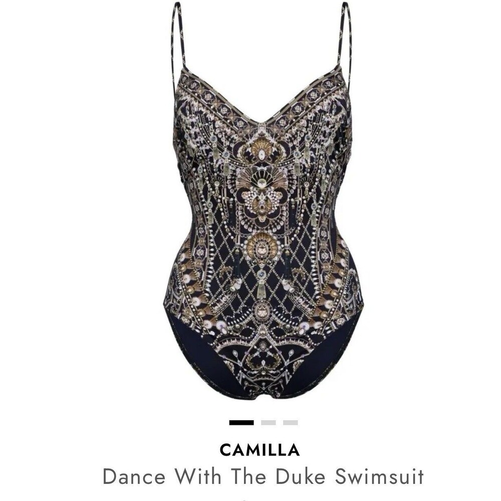 Camilla Dance With The Duke Women’s Swimsuit Navy Size M